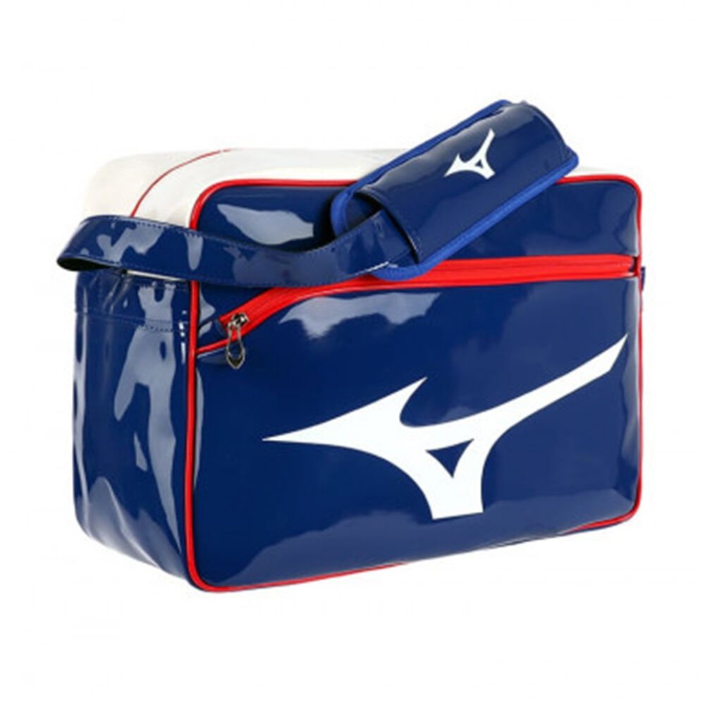 Damske Batoh Mizuno RB Enamel M Modre/Biele/Červené Vypredaj FXZK60974